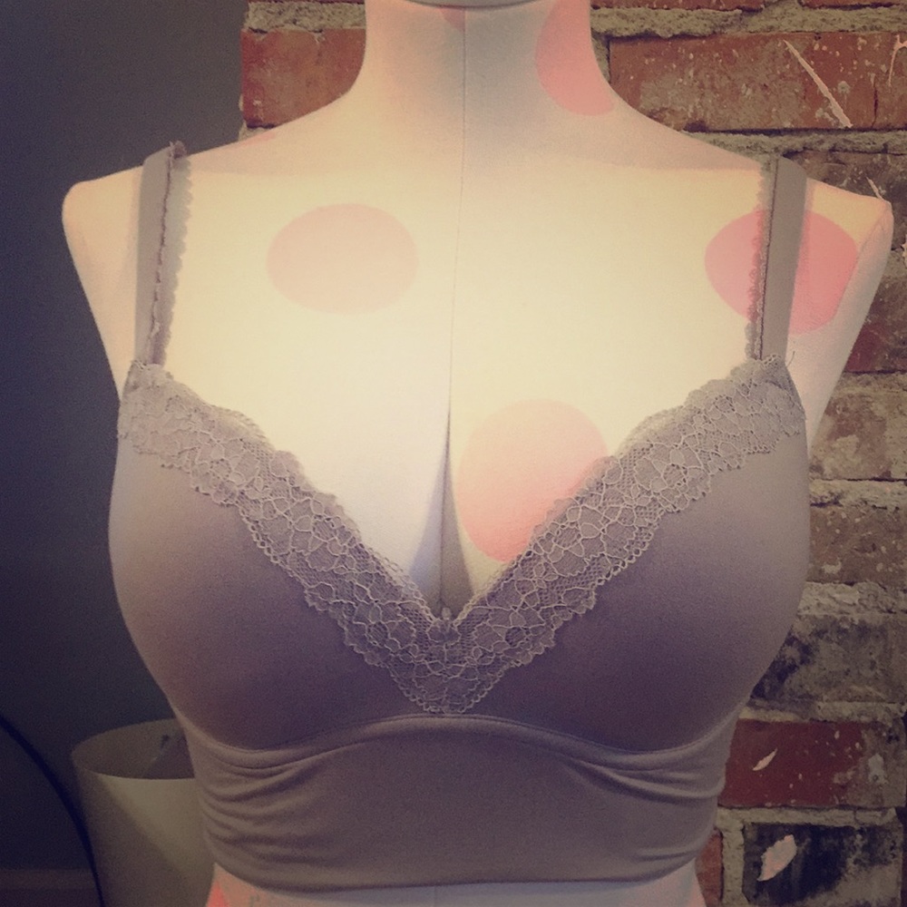 Boy by Victoria padded no wire lounge bra